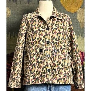 Veronica Beard Leopard Jacket M